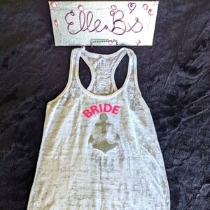 Bride Racerback Tank (Handmade)